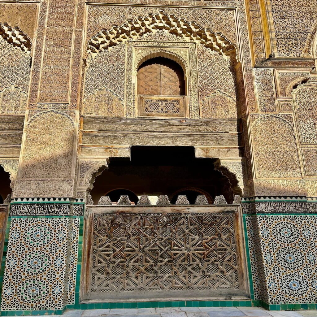 Walking Guided Tour in Fez Morocco Medersa Attarine